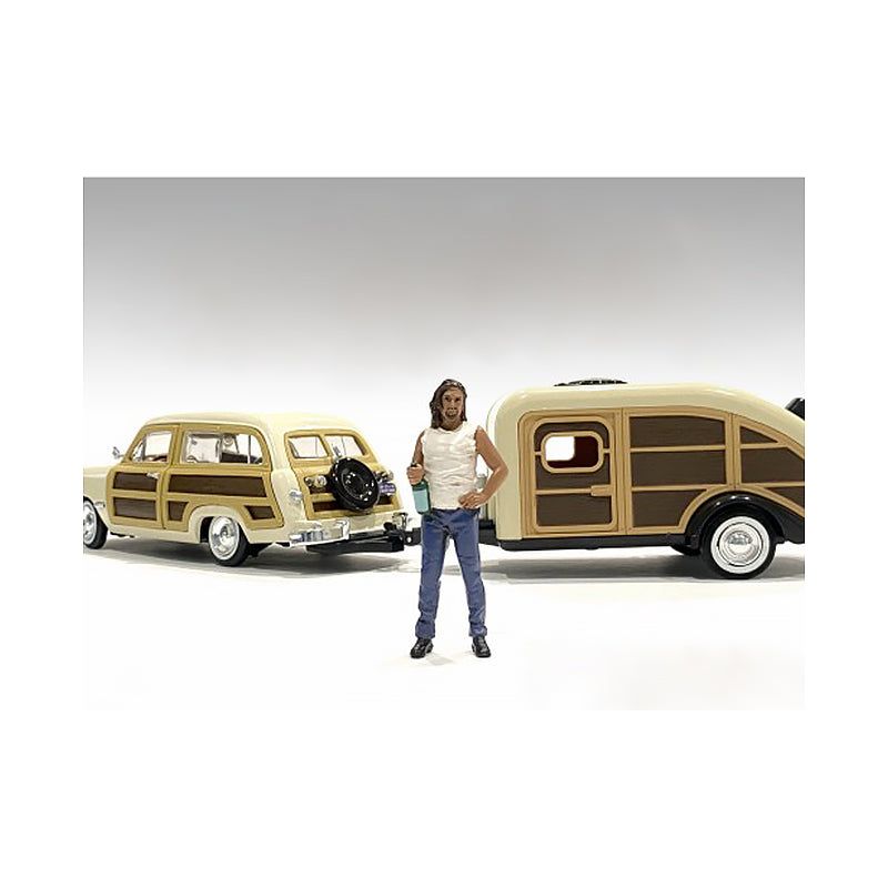 "Campers" Figure 3 for 1/18 Scale Models by American Diorama - American Diorama - ModelCars.com