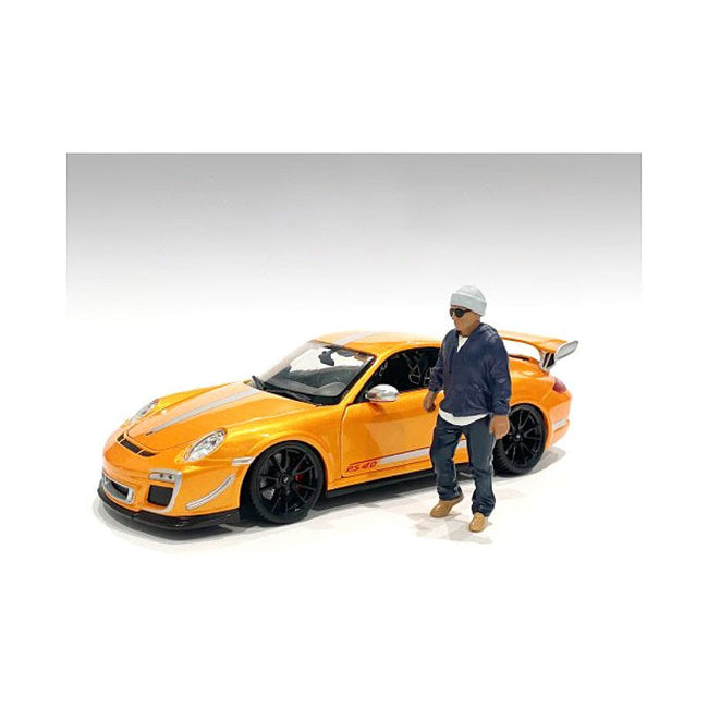 "Car Meet 1" Figurine IV for 1/18 Scale Models by American Diorama-American Diorama-ModelCars.com