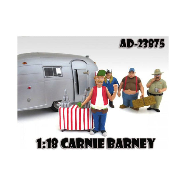 Carnie Barney "Trailer Park" Figure For 1:18 Diecast Model Cars by American Diorama - American Diorama - ModelCars.com