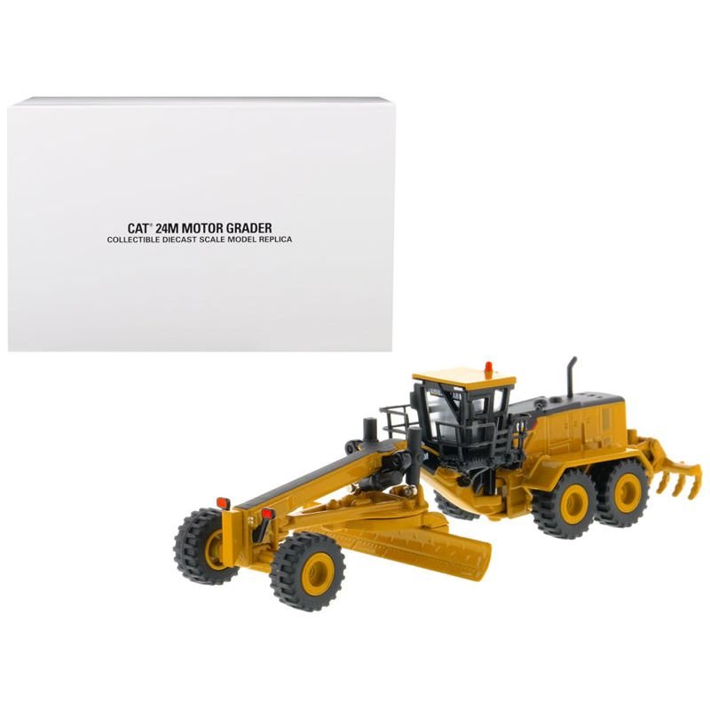 CAT Caterpillar 24M Motor Grader "Elite Series" 1/125 Diecast Model by Diecast Masters - Diecast Masters - ModelCars.com