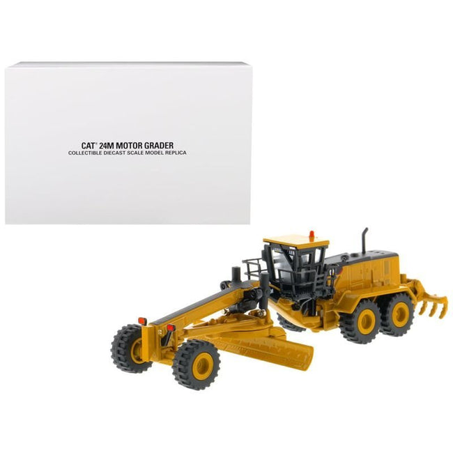 CAT Caterpillar 24M Motor Grader "Elite Series" 1/125 Diecast Model by Diecast Masters-Diecast Masters-ModelCars.com