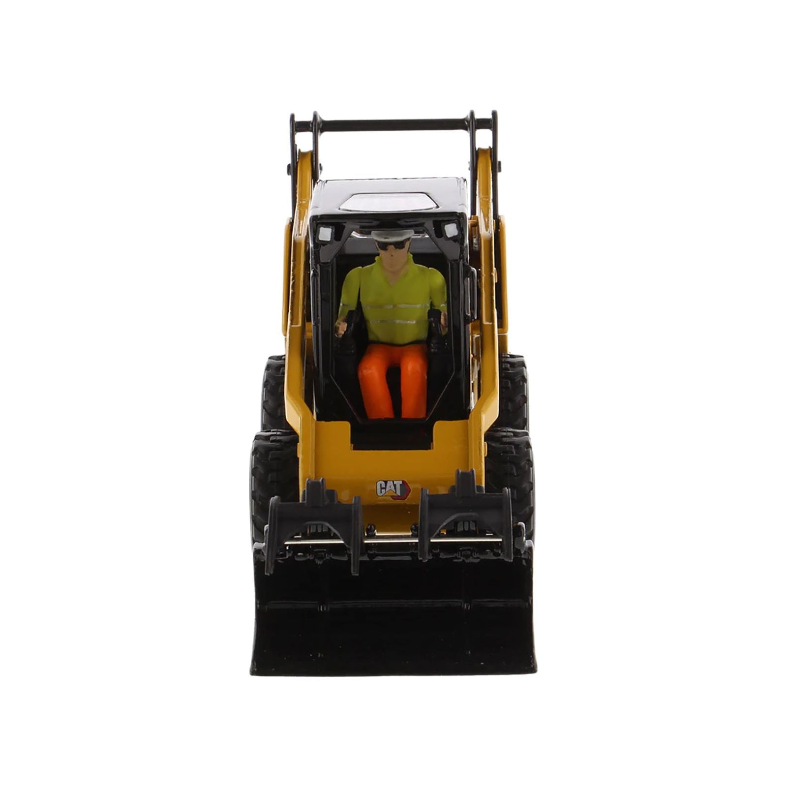 CAT Caterpillar 272D3 Skid Steer Loader with Operator Yellow "High Line" Series 1/32 Diecast Model by Diecast Masters - Diecast Masters - ModelCars.com