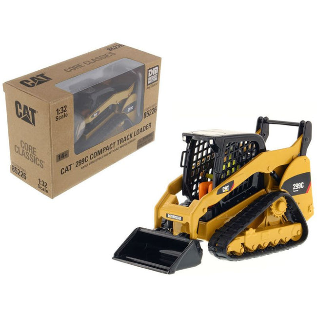 CAT Caterpillar 299C Compact Track Loader with Work Tools and Operator "Core Classics" Series 1/32 Diecast Model by Diecast Masters - Diecast Masters - ModelCars.com