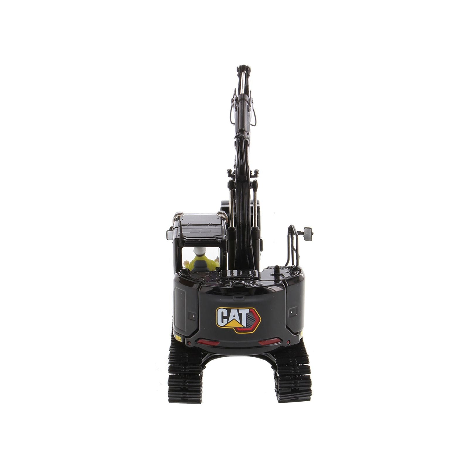 CAT Caterpillar 315 Track Type Hydraulic Excavator Special Black Finish with Operator "High Line" Series 1/50 Diecast Model by Diecast Masters - Diecast Masters - ModelCars.com