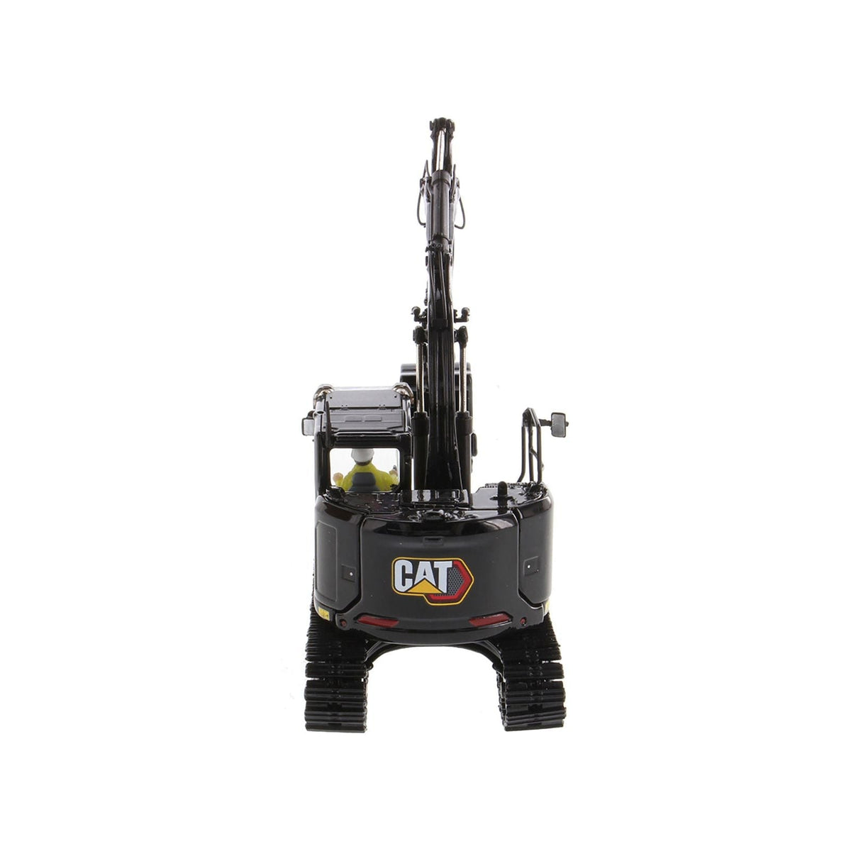 CAT Caterpillar 315 Track Type Hydraulic Excavator Special Black Finish with Operator "High Line" Series 1/50 Diecast Model by Diecast Masters-Diecast Masters-ModelCars.com