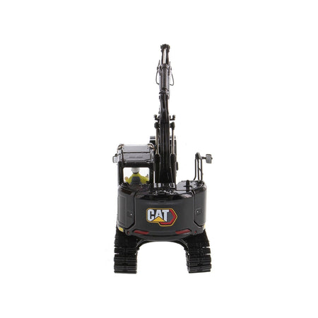CAT Caterpillar 315 Track Type Hydraulic Excavator Special Black Finish with Operator "High Line" Series 1/50 Diecast Model by Diecast Masters-Diecast Masters-ModelCars.com