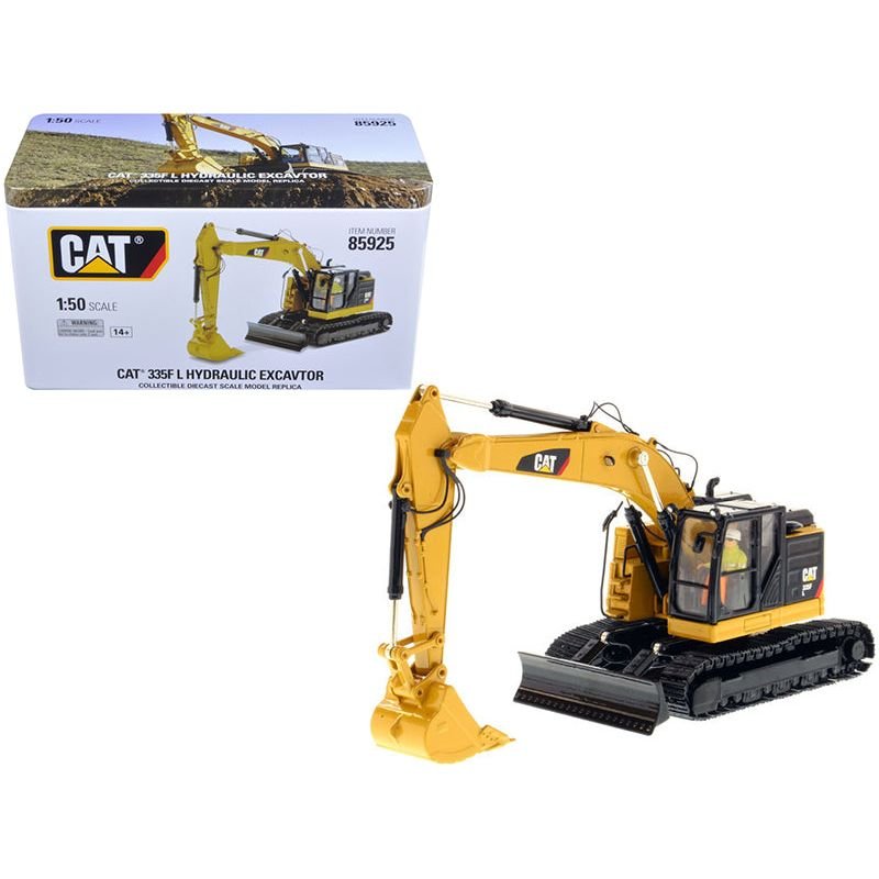 CAT Caterpillar 335F LCR with Operator "High Line Series" 1/50 Diecast Model by Diecast Masters - Diecast Masters - ModelCars.com