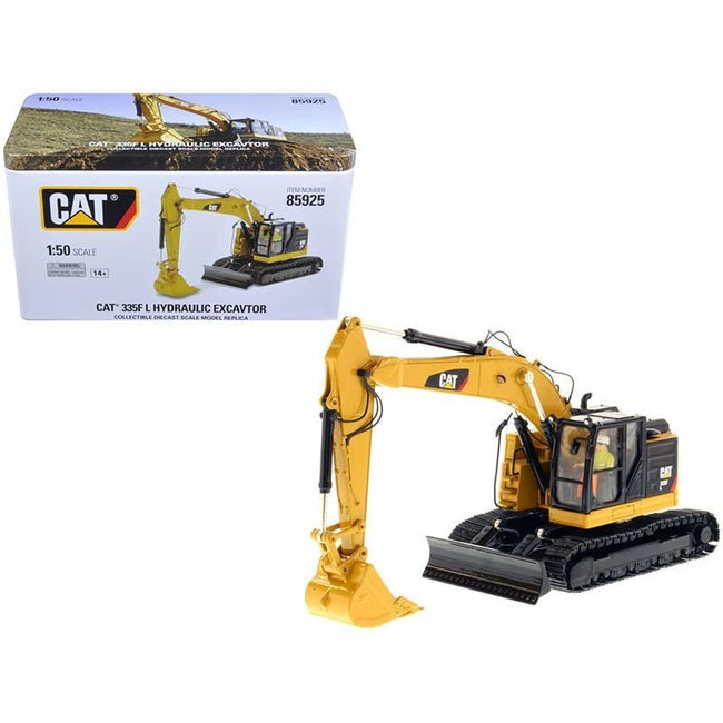 CAT Caterpillar 335F LCR with Operator "High Line Series" 1/50 Diecast Model by Diecast Masters-Diecast Masters-ModelCars.com