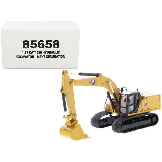 CAT Caterpillar 336 Next Generation Hydraulic Excavator "High Line" Series 1/87 (HO) Scale Diecast Model by Diecast Masters-Diecast Masters-ModelCars.com