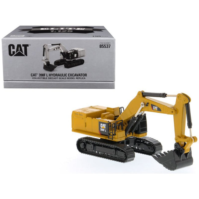 CAT Caterpillar 390F L Hydraulic Excavator "Elite Series" 1/125 Diecast Model by Diecast Masters-Diecast Masters-ModelCars.com