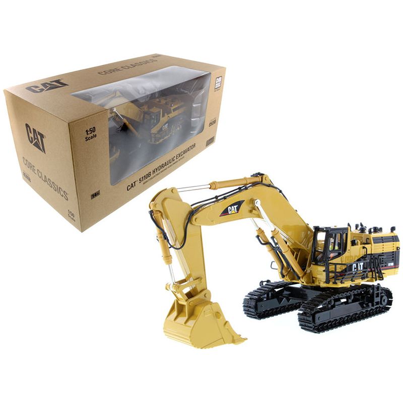 CAT Caterpillar 5110B Excavator with Operator "Core Classics Series" 1/50 Diecast Model by Diecast Masters - Diecast Masters - ModelCars.com