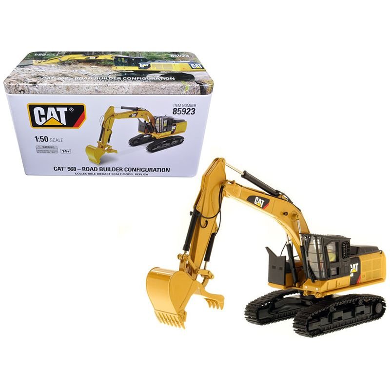 CAT Caterpillar 568 GF Road Builder with Operator "High Line Series" 1/50 Diecast Model by Diecast Masters - Diecast Masters - ModelCars.com