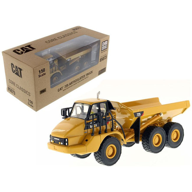 CAT Caterpillar 725 Articulated Truck with Operator "Core Classics Series" 1/50 Diecast Model by Diecast Masters - Diecast Masters - ModelCars.com
