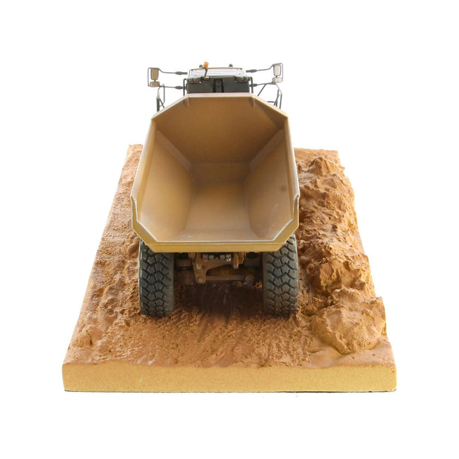 CAT Caterpillar 745 Articulated Truck with Operator (Dirty Version) "Weathered" Series 1/50 Diecast Model by Diecast Masters - Diecast Masters - ModelCars.com