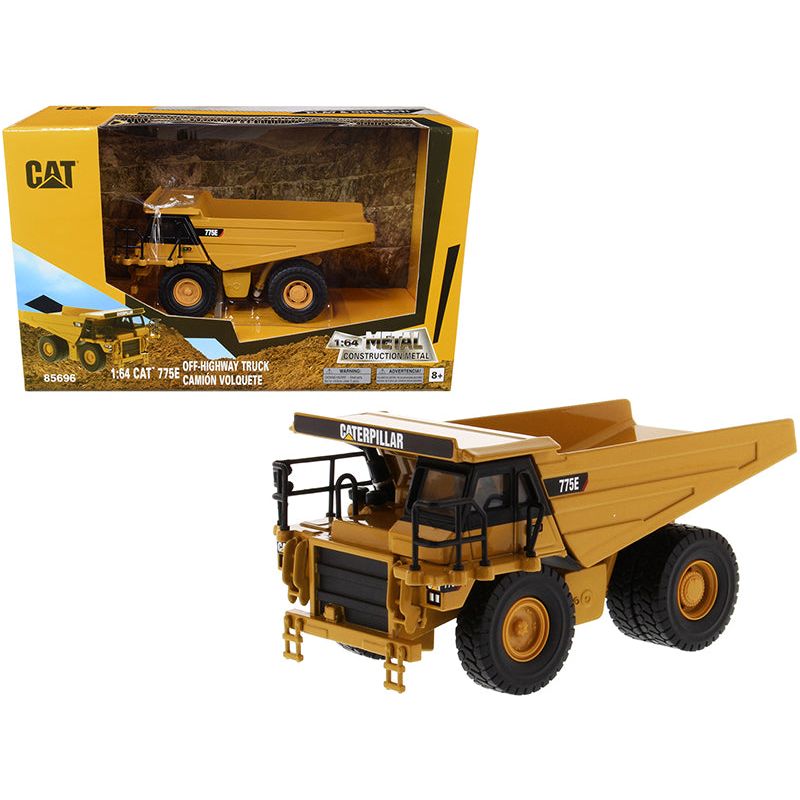 CAT Caterpillar 775E Off - Highway Dump Truck "Play & Collect!" 1/64 Diecast Model by Diecast Masters - Diecast Masters - ModelCars.com