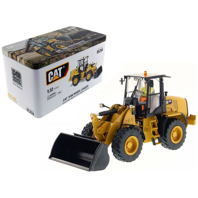 CAT Caterpillar 910K Wheel Loader with Operator "High Line Series" 1/32 Diecast Model by Diecast Masters-Diecast Masters-ModelCars.com