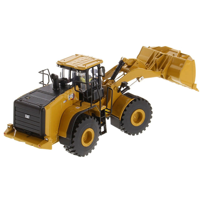 CAT Caterpillar 966 GC Wheel Loader Yellow with Operator "High Line Series" 1/50 Diecast Model by Diecast Masters-Diecast Masters-ModelCars.com