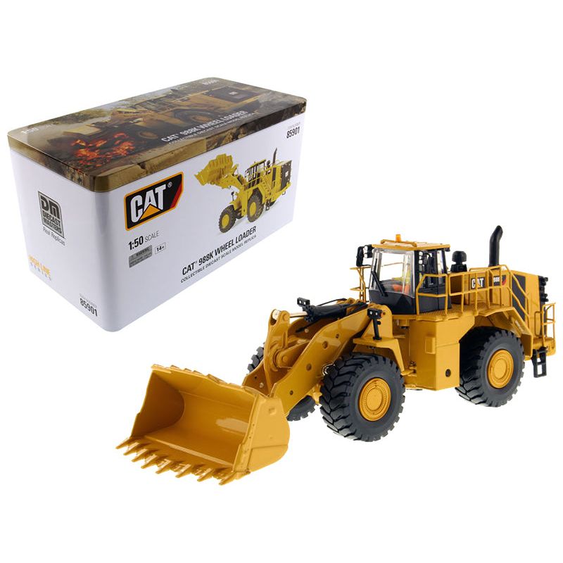 CAT Caterpillar 988K Wheel Loader with Operator "High Line Series" 1/50 Diecast Model by Diecast Masters - Diecast Masters - ModelCars.com