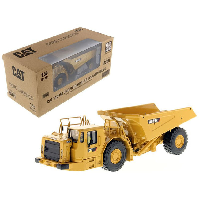 CAT Caterpillar AD45B Underground Articulated Truck with Operator "Core Classics Series" 1/50 Diecast Model by Diecast Masters - Diecast Masters - ModelCars.com