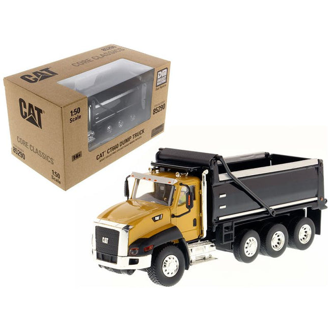 CAT Caterpillar CT660 Dump Truck with Operator "Core Classics Series" 1/50 Diecast Model by Diecast Masters - Diecast Masters - ModelCars.com