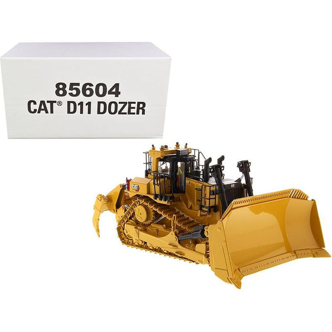 CAT Caterpillar D11 Fusion Track - Type Tractor Dozer with Operator "High Line" Series 1/50 Diecast Model by Diecast Masters - Diecast Masters - ModelCars.com