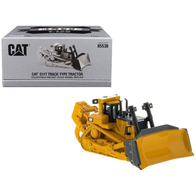 CAT Caterpillar D11T Track Type Tractor "Elite Series" 1/125 Diecast Model by Diecast Masters-Diecast Masters-ModelCars.com