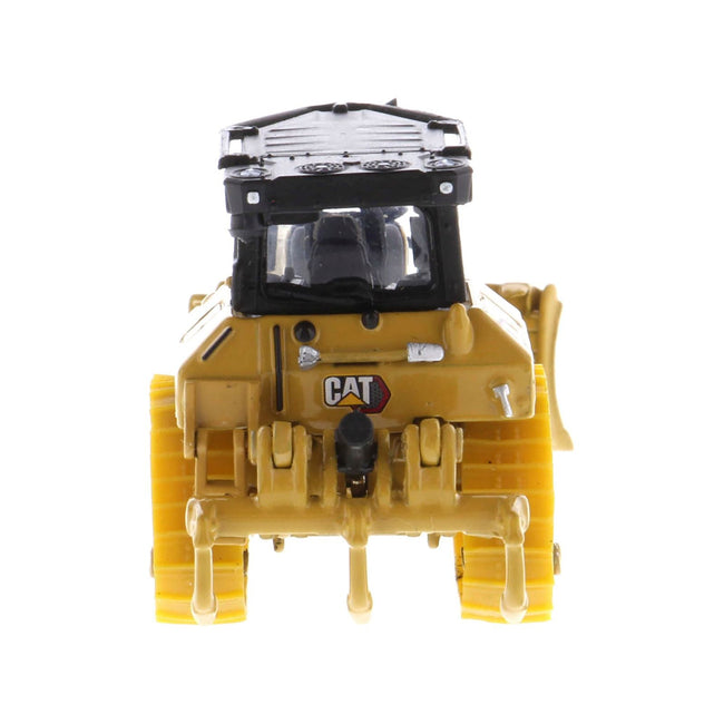 CAT Caterpillar D5 Track - Type Dozer Yellow with Fine Grading Undercarriage and Foldable Blade "High Line Series" 1/87 (HO) Scale Diecast Model by Diecast Masters - Diecast Masters - ModelCars.com