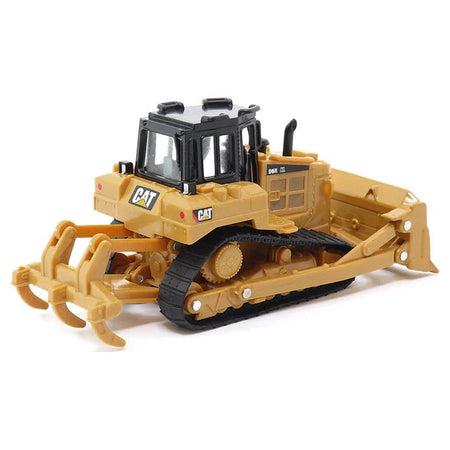 CAT Caterpillar D6R Track - Type Tractor Yellow and Black 1/64 Diecast Model by Diecast Masters - Diecast Masters - ModelCars.com