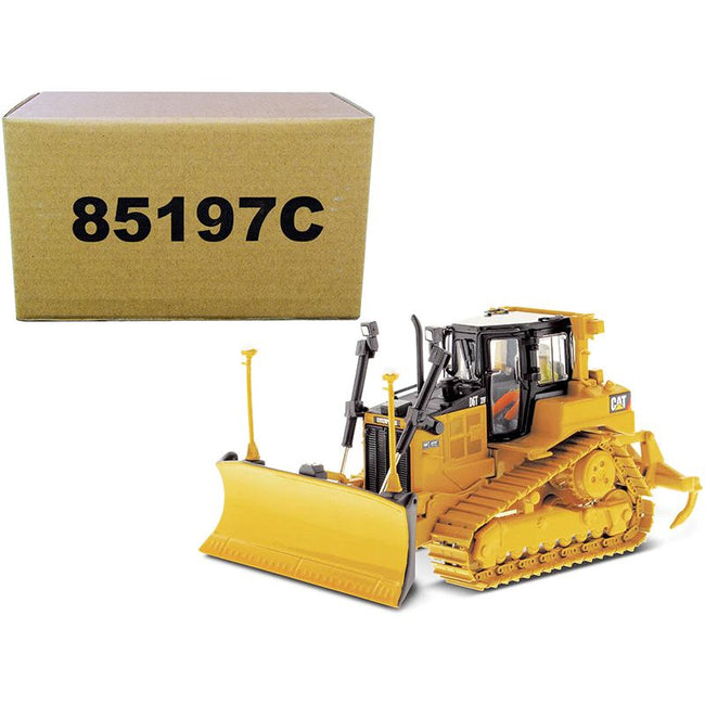 CAT Caterpillar D6T XW VPAT Track Type Tractor with AccuGrade GPS Technology and Operator "Core Classics" Series 1/50 Diecast Model by Diecast Masters-Diecast Masters-ModelCars.com