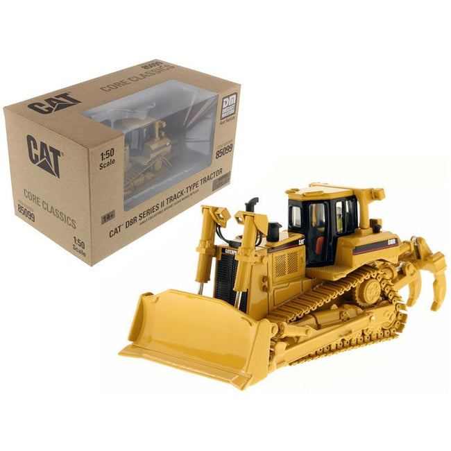 CAT Caterpillar D8R Series II Track Type with Operator "Core Classics Series" 1/50 Diecast Model by Diecast Masters-Diecast Masters-ModelCars.com