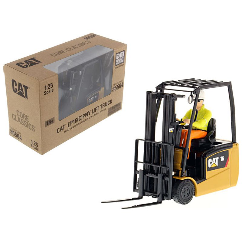 CAT Caterpillar EP16(C)PNY Lift Truck with Operator "Core Classics Series" 1/25 Diecast Model by Diecast Masters - Diecast Masters - ModelCars.com