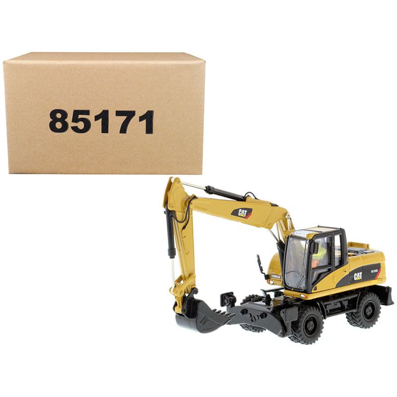 CAT Caterpillar M316D Wheel Excavator with Operator "Core Classics Series" 1/50 Diecast Model by Diecast Masters - Diecast Masters - ModelCars.com