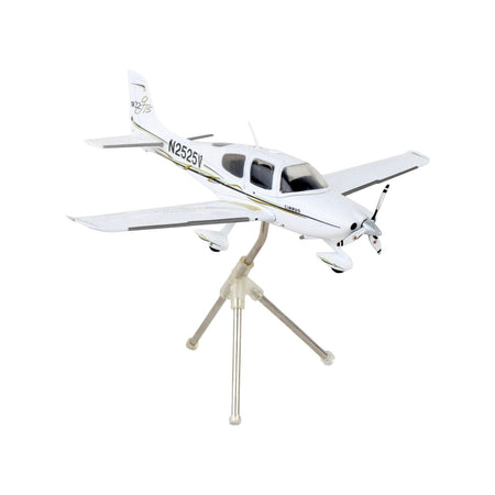 Cirrus SR22 Composite Aircraft "N2525V" White "Gemini General Aviation" Series 1/72 Diecast Model Airplane by GeminiJets-GeminiJets-ModelCars.com