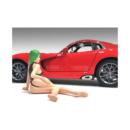 "Cosplay Girls" Figure 1 for 1/24 Scale Models by American Diorama - American Diorama - ModelCars.com