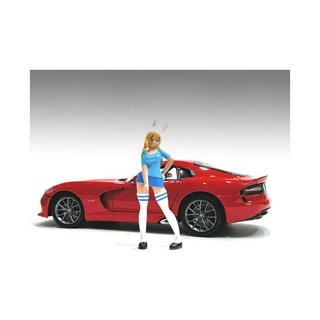"Cosplay Girls" Figure 3 for 1/18 Scale Models by American Diorama-American Diorama-ModelCars.com