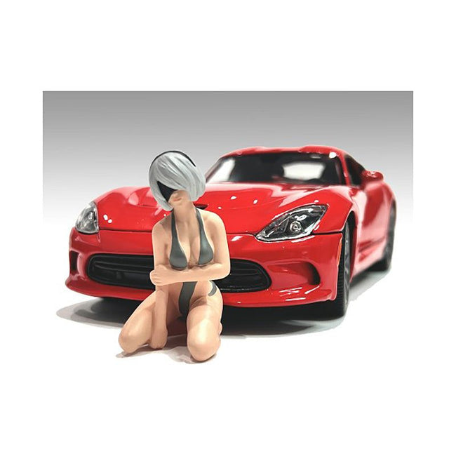 "Cosplay Girls" Figure 5 for 1/18 Scale Models by American Diorama-American Diorama-ModelCars.com