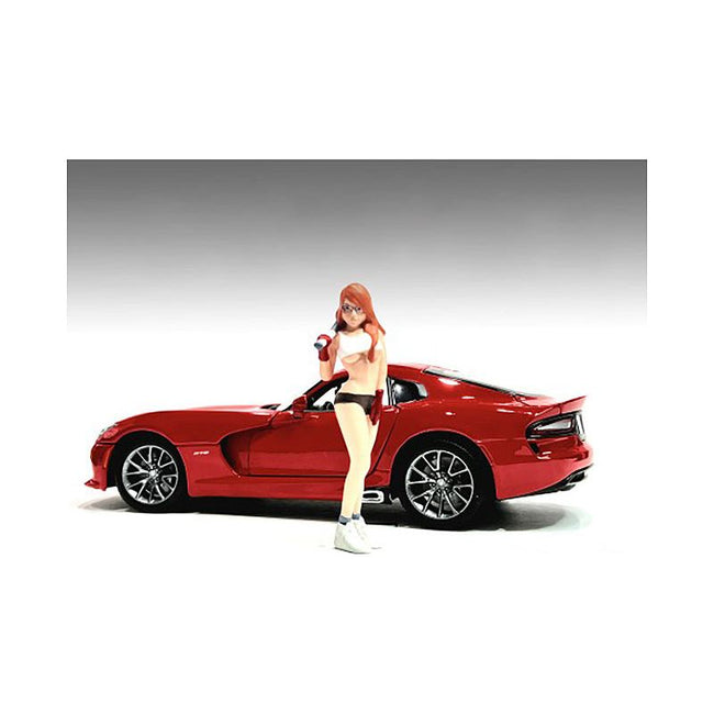 "Cosplay Girls" Figure 6 for 1/24 Scale Models by American Diorama-American Diorama-ModelCars.com