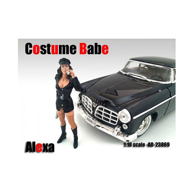 Costume Babe Alexa Figure For 1:18 Scale Models by American Diorama - American Diorama - ModelCars.com