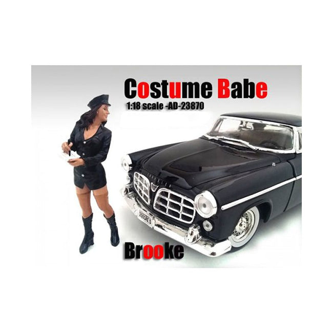 Costume Babe Brooke Figure For 1:18 Scale Models by American Diorama-American Diorama-ModelCars.com
