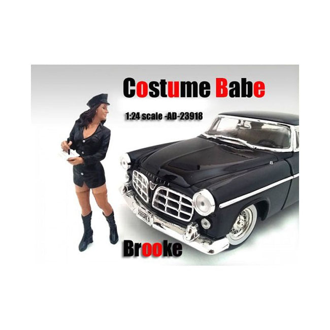 Costume Babe Brooke Figure For 1:24 Scale Models by American Diorama-American Diorama-ModelCars.com