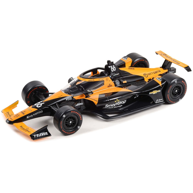 Dallara IndyCar 66 Tony Kanaan "SmartStop Self Storage" Arrow McLaren "Final Indianapolis 500 Start" "NTT IndyCar Series" (2023) 1/18 Diecast Model Car by Greenlight-Greenlight-ModelCars.com