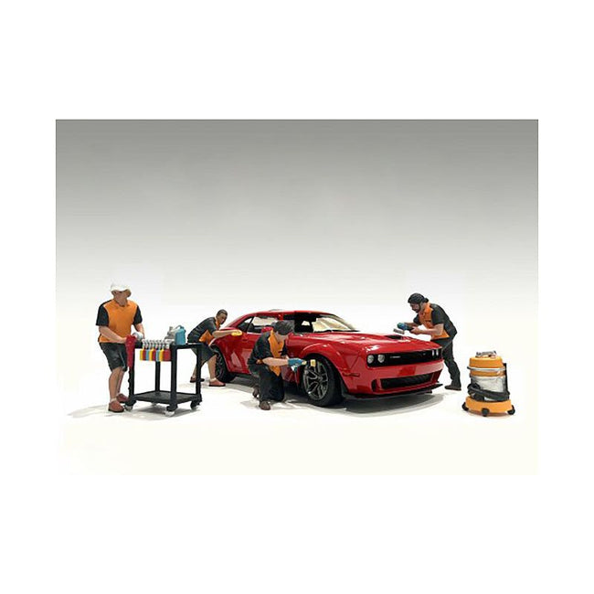 "Detail Masters" 6 piece Figurine Set for 1/18 Scale Models by American Diorama - American Diorama - ModelCars.com