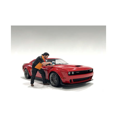 "Detail Masters" Figure 4 (Buff & Wax) for 1/18 Scale Models by American Diorama - American Diorama - ModelCars.com