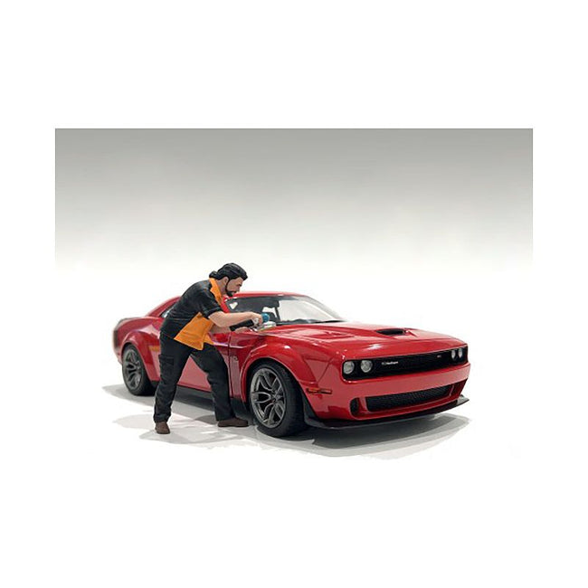 "Detail Masters" Figure 4 (Buff & Wax) for 1/24 Scale Models by American Diorama - American Diorama - ModelCars.com