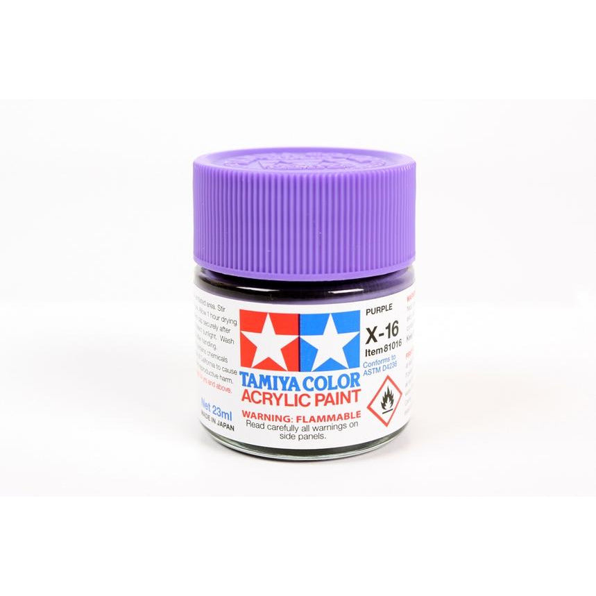 Tamiya Acrylic X-16 Purple 23ml