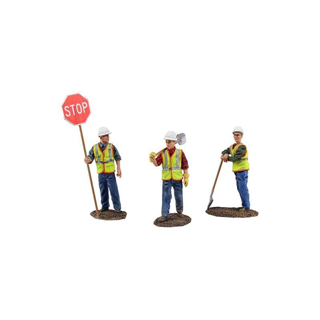 Diecast Metal Construction Figures 3pc Set 1 1/50 by First Gear-First Gear-ModelCars.com