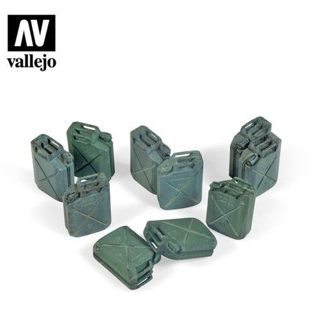 Vallejo Scenics - Allied Jerrycan Set