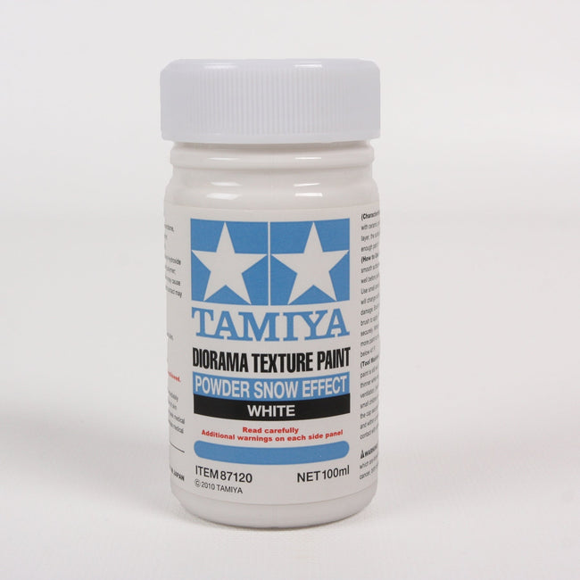 Diorama Texture Paint 100Ml Powder Snow Effect / Tamiya USA-Tamiya-ModelCars.com