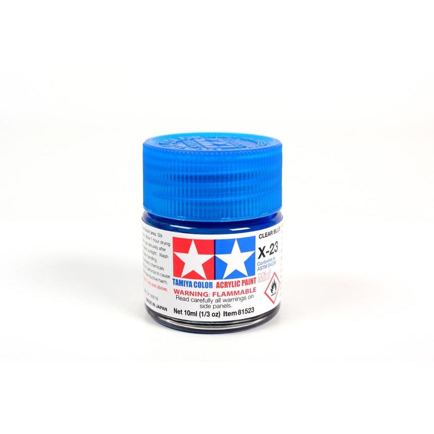 Tamiya Acrylic Mini X-23 Clear Blue