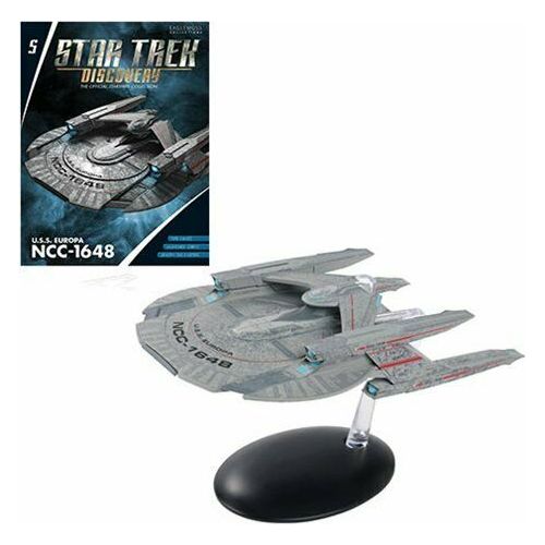 Eaglemoss 1/16 Star Trek U.S.S. Europa NCC-1648 with Magazine Issue 5-Eaglemoss-ModelCars.com